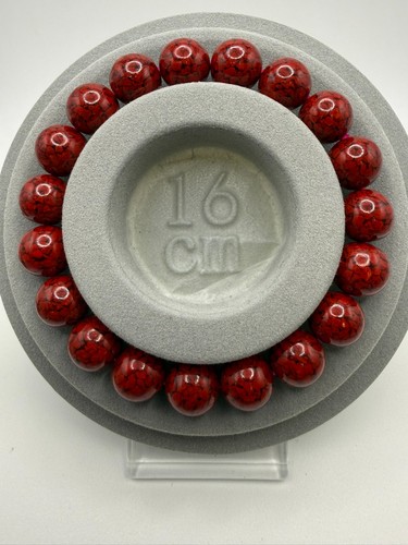 Natural cinnabar 10mm - natural,